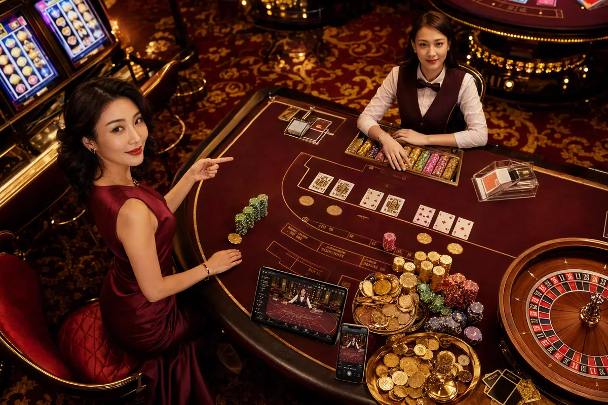 77cs Live Dealer Table Games